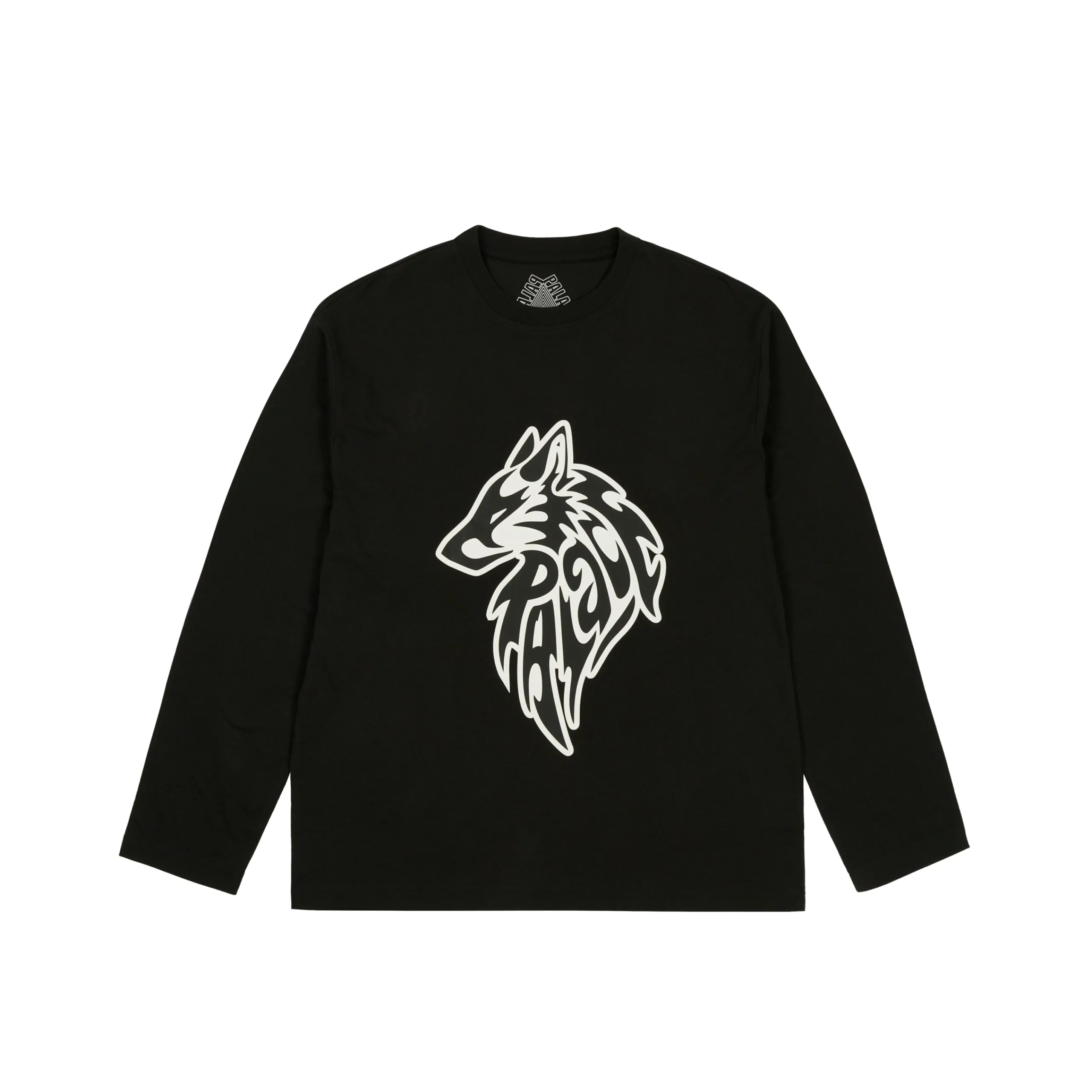 Outlet SKETCHY LONE WOLF LONGSLEEVE BLACK T-Shirts