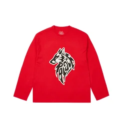 Best SKETCHY LONE WOLF LONGSLEEVE TRUEST RED T-Shirts