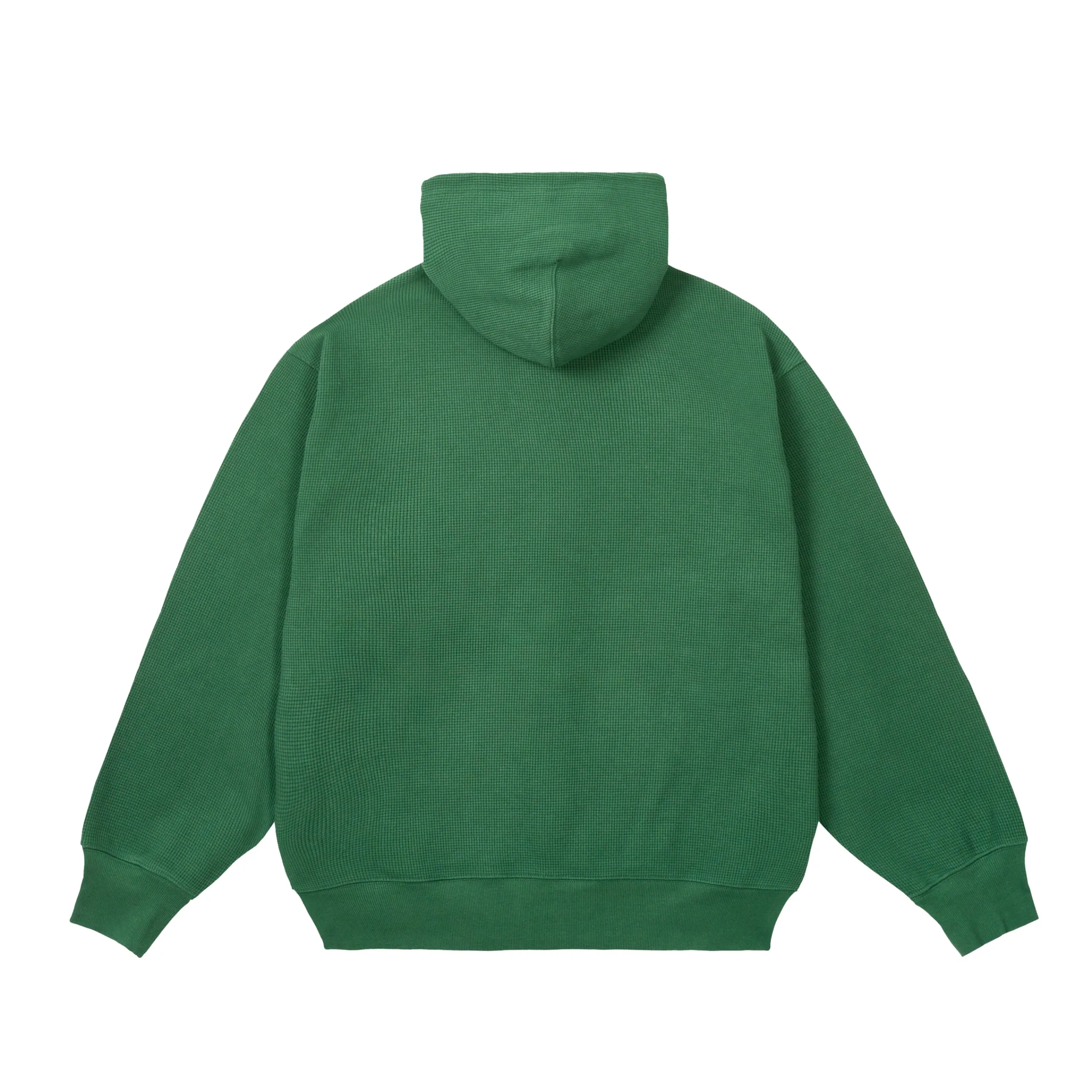 Sale STAMP WAFFLE ZIP HOOD RACEY GREEN Hoods