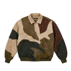 Best SUEDE APPLIQUE CAMO JACKET WOODLAND CAMO Jackets
