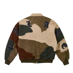 Best SUEDE APPLIQUE CAMO JACKET WOODLAND CAMO Jackets
