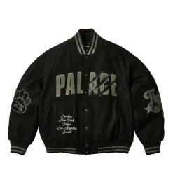 Discount TORA TORA VARSITY JACKET BLACK Jackets