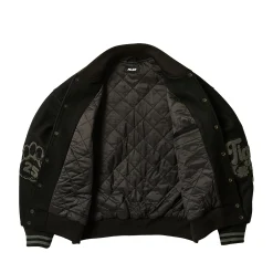 Discount TORA TORA VARSITY JACKET BLACK Jackets