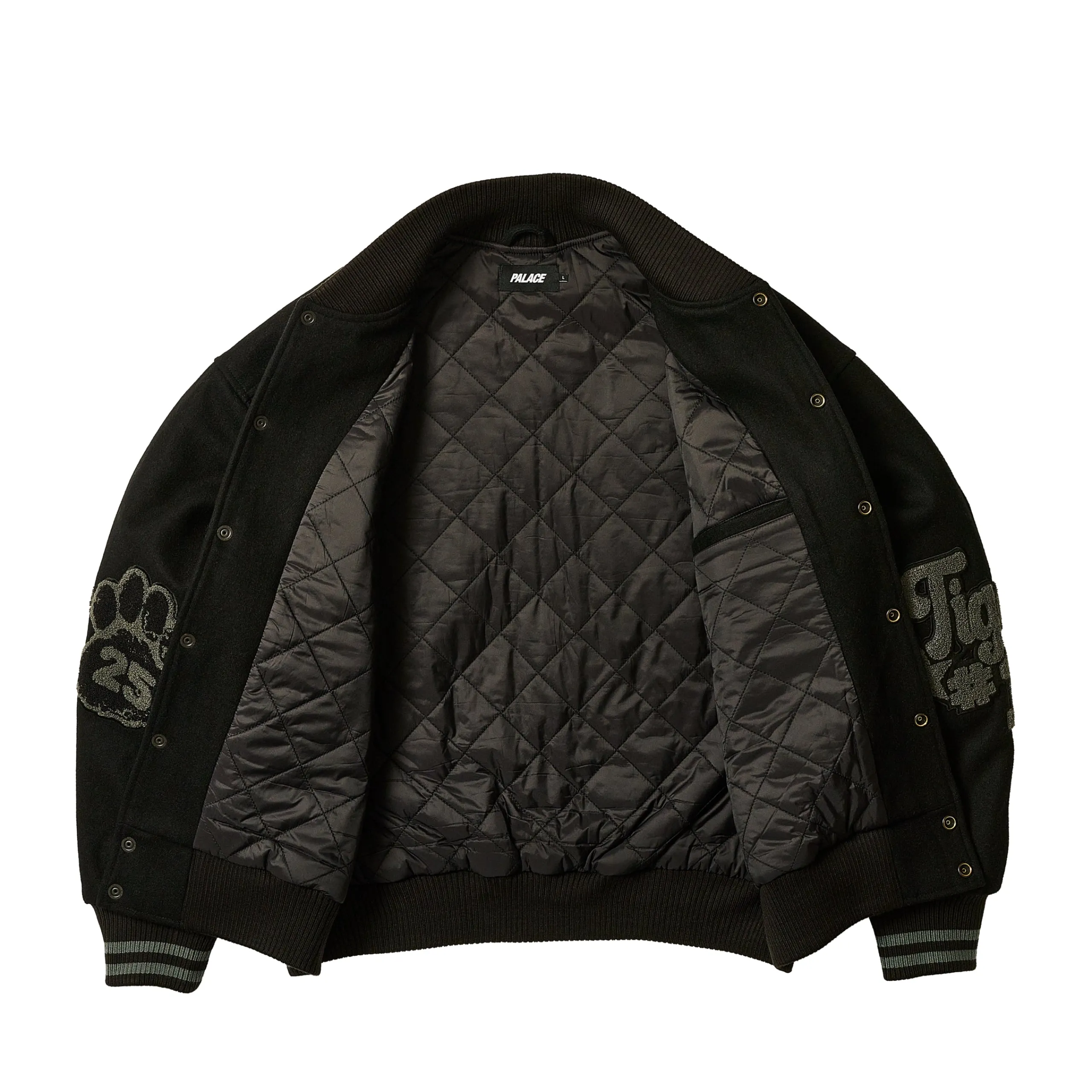 Discount TORA TORA VARSITY JACKET BLACK Jackets
