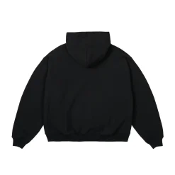 Discount UNISEX ZIP HOOD BLACK Tracksuits|Hoods