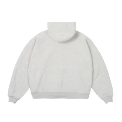 Clearance UNISEX ZIP HOOD GREY MARL Tracksuits|Hoods