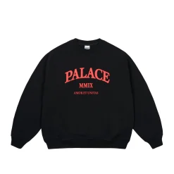 Hot UNITAS OVERSIZED CREW BLACK Sweatshirts
