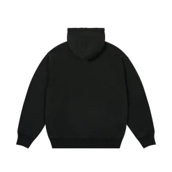 New UNITAS PIGMENT WASH HOOD BLACK Tracksuits|Hoods