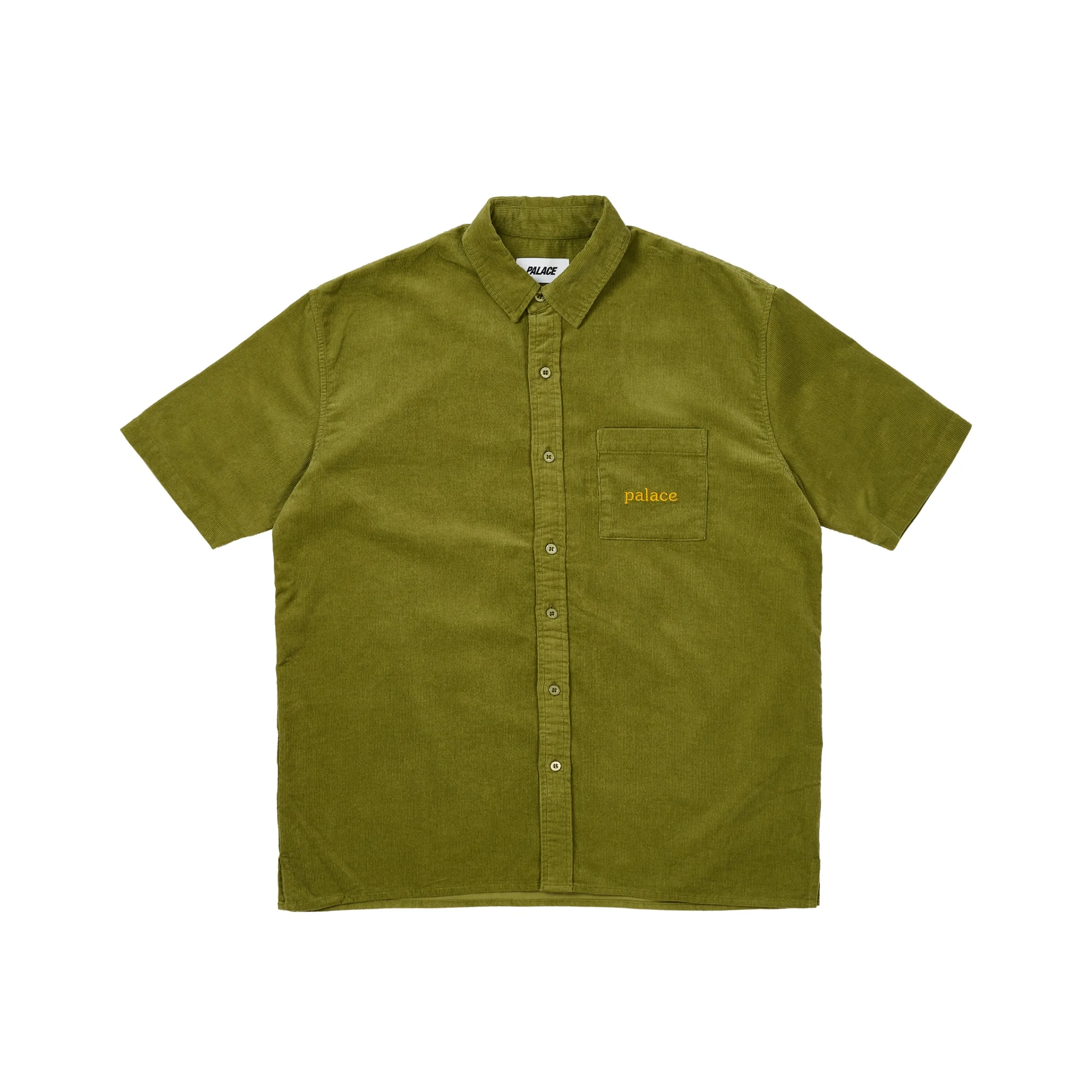 Fashion WASHED CORD SHIRT GREEN Shirting