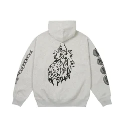 Fashion WIZARD SLEEVES HOOD GREY MARL Hoods